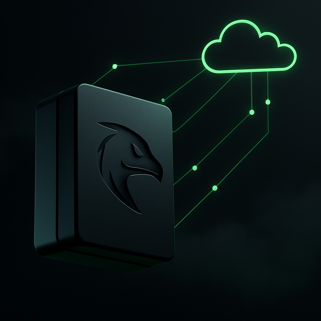 Raptor conectado a la nube